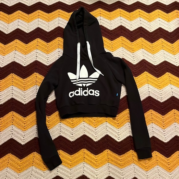 adidas Tops - Adidas Crop Hoodie